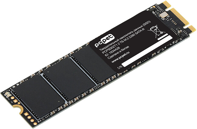 SSD диск PC Pet SATA III 2TB OEM (PCPS002T1)