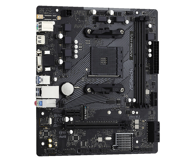Материнская плата ASRock A520M-HVS DDR4