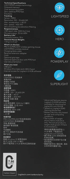 Мышь Logitech G Pro X Superlight розовый (910-005960)