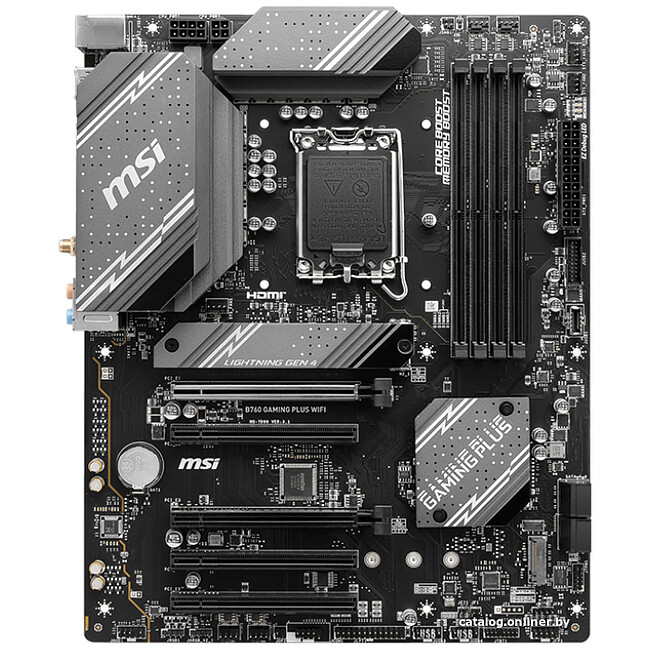Материнская плата MSI B760 Gaming Plus WiFi DDR5 Материнская плата MSI B760 Gaming Plus WiFi DDR5