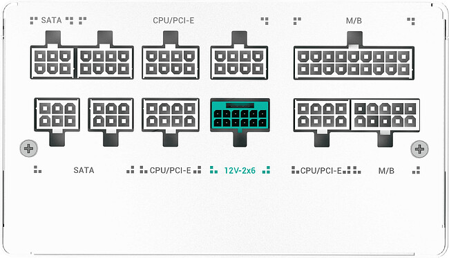 Блок питания DeepCool PN750M WH (R-PN750M-FC0W-EU)