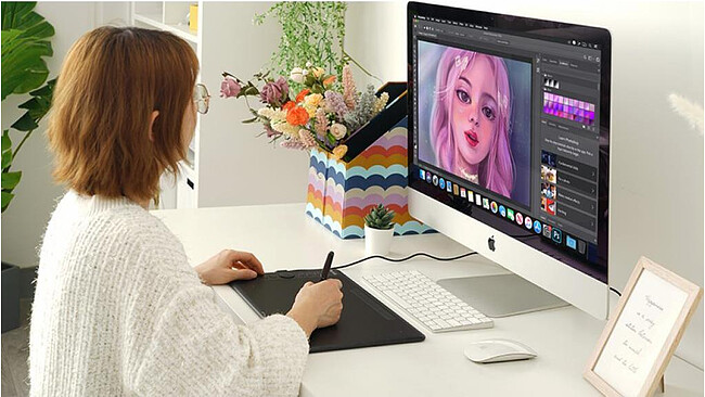 Графический планшет Parblo Intangbo M Black