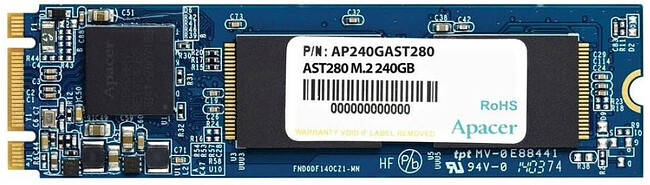 SSD диск Apacer AST280 240GB (AP240GAST280-1) SSD диск Apacer AST280 240GB (AP240GAST280-1)