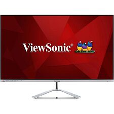 Монитор ViewSonic VX3276-MHD-3 серебристый (VS18391)