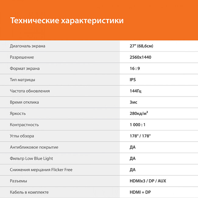 Монитор SunWind SUN-M27BA108 черный