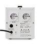 Стабилизатор напряжения PowerMan AVS 2000D White