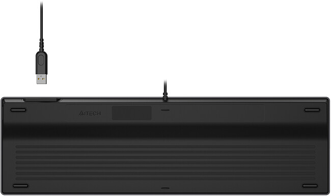 Клавиатура A4Tech Fstyler серый/неоновая подсветка (FX60H GREY/NEON)