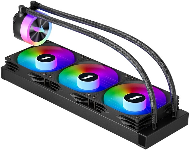 Система жидкостного охлаждения для процессора 1stPlayer TS1 360 Black (TS1-360-BK)