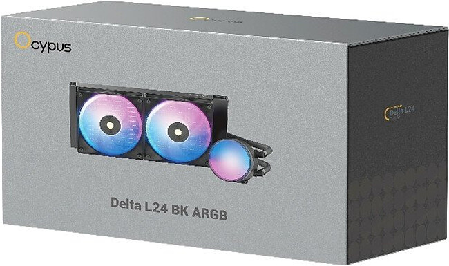 Система жидкостного охлаждения Ocypus Delta L24 BK ARGB V2 (Delta-L24-BK2AAWNN02X-GL)
