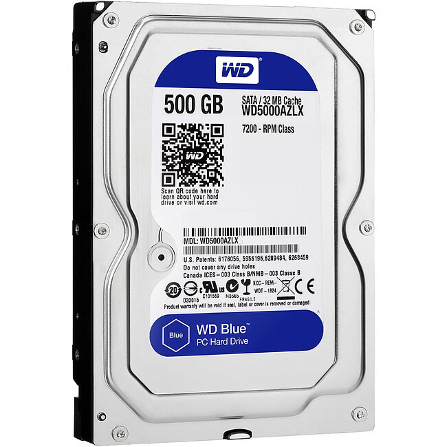 Жесткий диск WD 500GB WD5000AZLX
