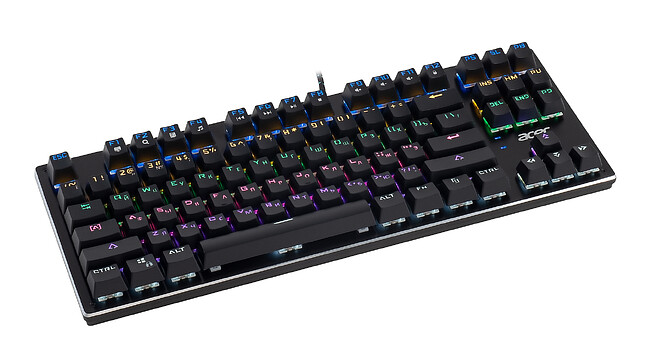 Клавиатура Acer OKW126 черный (ZL.KBDEE.00G)