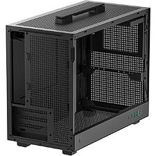 Корпус DeepCool CH160 Plus miniITX без БП черный (R-CH160-BKNGM0-G)