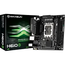 Материнская плата Maxsun MS-Challenger H610ITX 2LAN V3