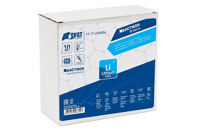 Аккумулятор для ИБП Бастион Skat i-Battery 12-12 LiFePo4 (646)