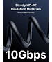 Патч-корд Ugreen NW315 1м Black (55155)