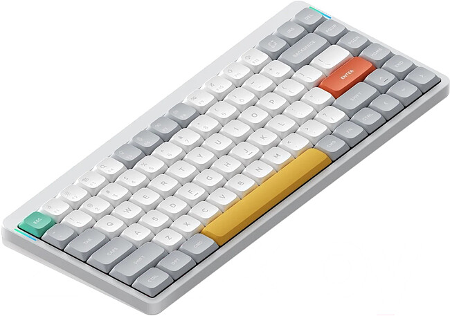 Клавиатура Nuphy AIR75v2 Ionic White RGB Cowberry Switch (AIR75v2-IW-24)