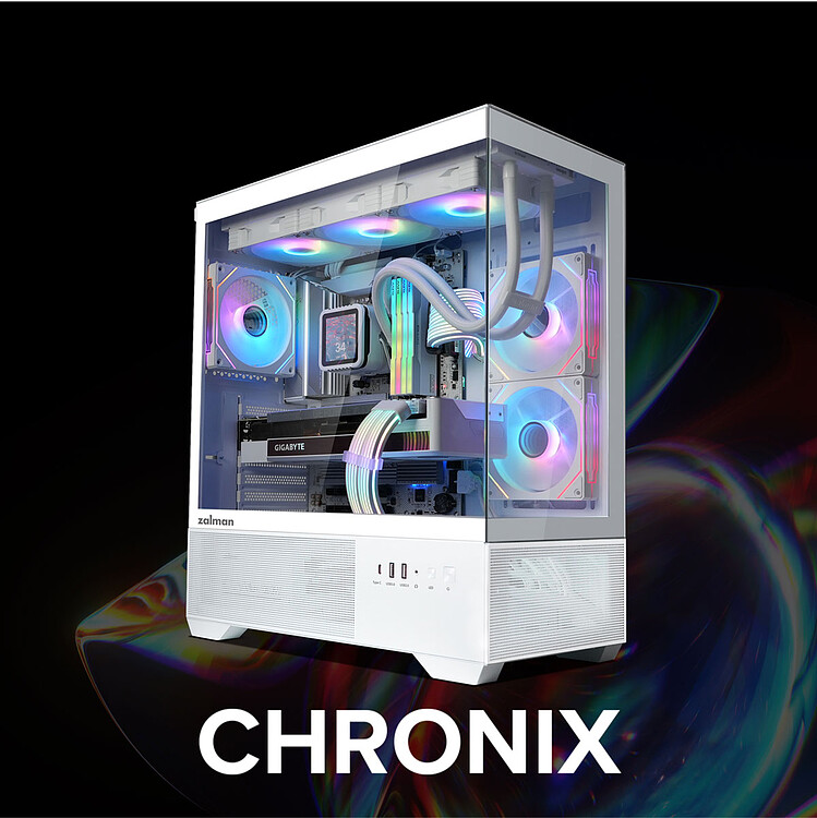 Корпус Zalman Chronix без БП White
