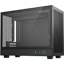 Корпус DeepCool CH160 Plus miniITX без БП черный (R-CH160-BKNGM0-G)