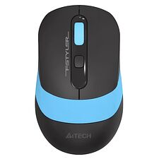 Мышь A4Tech Fstyler FG10S черный/голубой