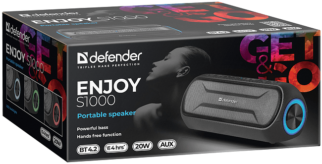 Портативная колонка Defender Enjoy S1000 (65688)