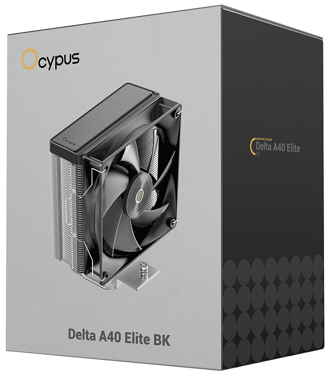 Кулер для процессора Ocypus Delta A40 Elite BK (Delta-A40-BK1NNWN00E-GL)
