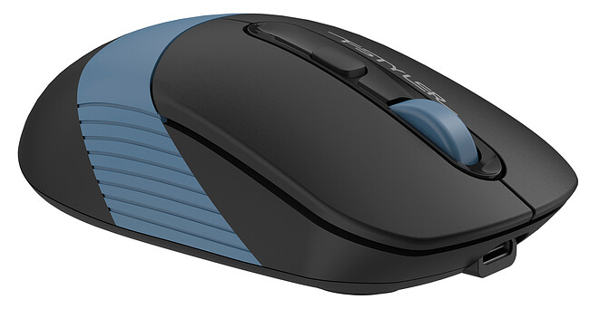 Мышь A4Tech Fstyler FB10C черный/синий