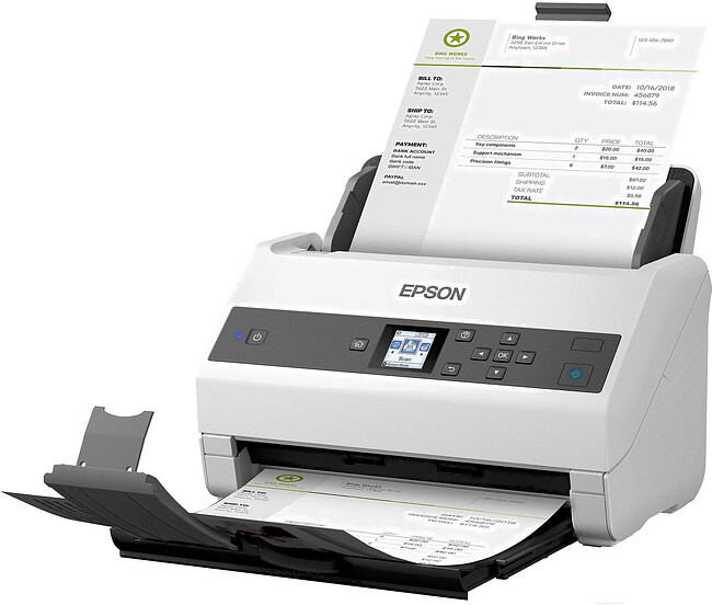 Сканер Epson WorkForce DS-870 (B11B250401)