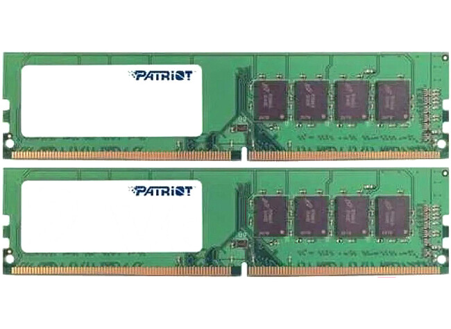 Оперативная память Patriot 2x8GB DDR4 2666MHz Signature (PSD416G2666K)