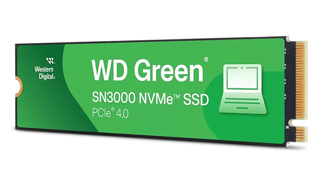 SSD диск WD Green SN3000 1Tb (WDS100T4G0E)