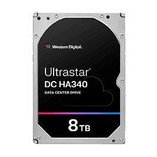 Жесткий диск WD Ultrastar DC HA340 8TB (WUS721208BLE6L4/0B47078) SATA 6Gb/s, 7200rpm, 256MB 0B47078 WUS721208BLE6L4