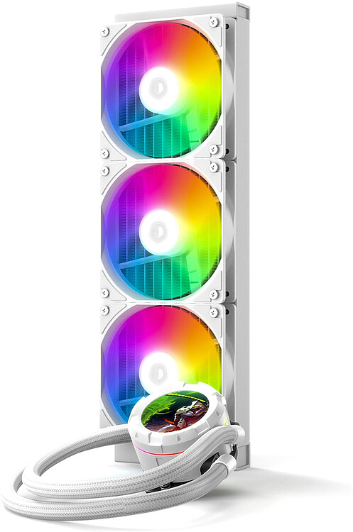 Система жидкостного охлаждения для процессора ID-Cooling SL360 XE White