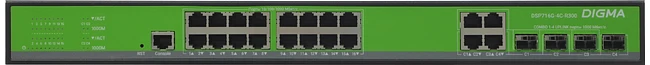 Коммутатор Digma DSP716G-4C-R300