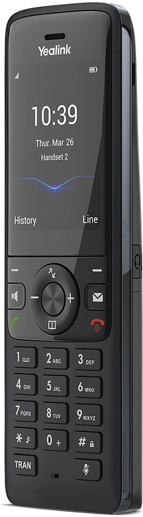 IP-DECT телефон Yealink W78P черный