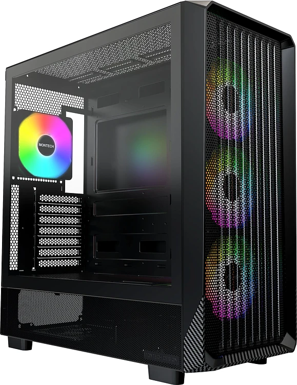 Корпус Montech X5 без БП Black