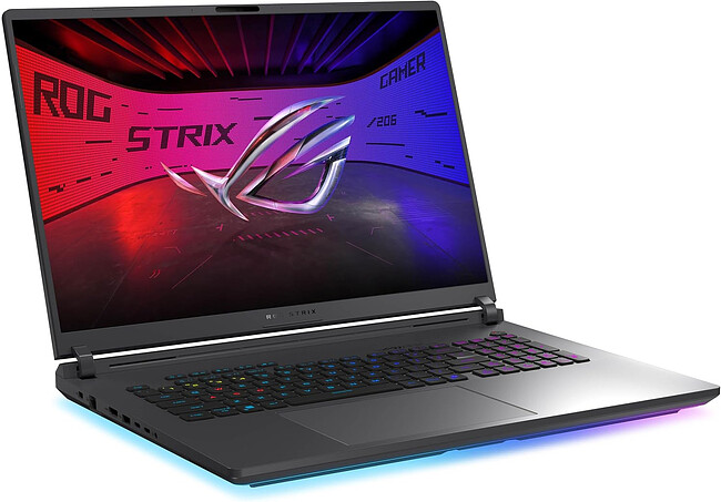 Ноутбук ASUS ROG Strix G18 G815JPR-S9042 Eclipse Gray (90NR0LM1-M001Z0)