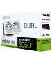 Видеокарта Asus GeForce RTX 5060TI OC Edition 16Gb GDDR7 White DUAL-RTX5060TI-O16G-WHITE (90YV0MH6-M0NA00)