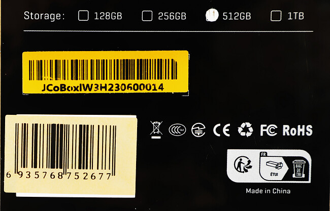 Компьютер Chuwi CoreBox i5 1235U/16GB/SSD512GB/Win11Pro серый