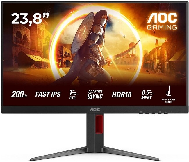 Монитор AOC 24G4HA Black