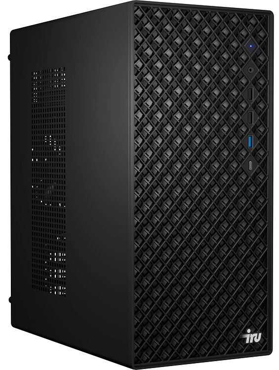 Компьютер IRU Tactio 310H6SB черный (2131072)