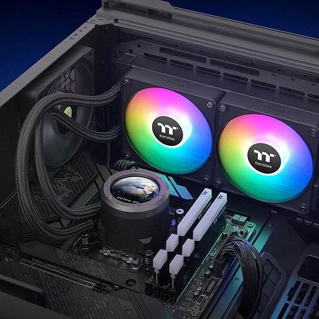 Система жидкостного охлаждения для процессора Thermaltake TH280 V2 Ultra EX ARGB Sync (CL-W416-PL14SW-A)