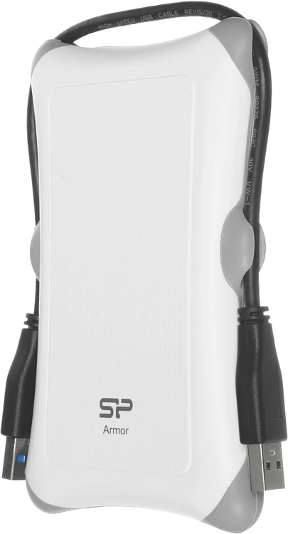 Внешний накопитель Silicon-Power 1Tb Armor белый (SP010TBPHDA30S3W A30)