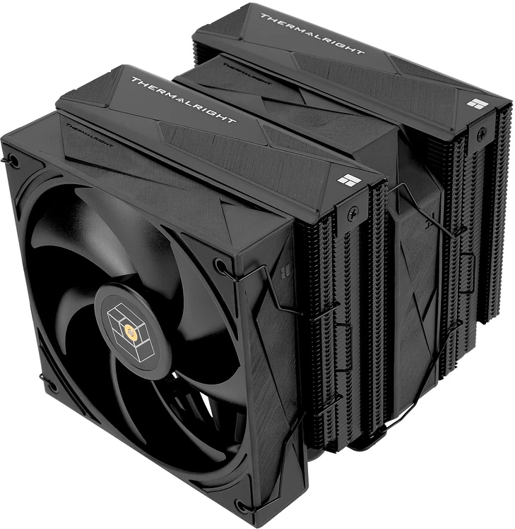 Кулер для процессора Thermalright Royal Pretor 130 черный (RP130-BL)