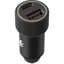 Автомобильное зарядное Wiiix UCC-4-2-15 3A USB-A/Type-C черный