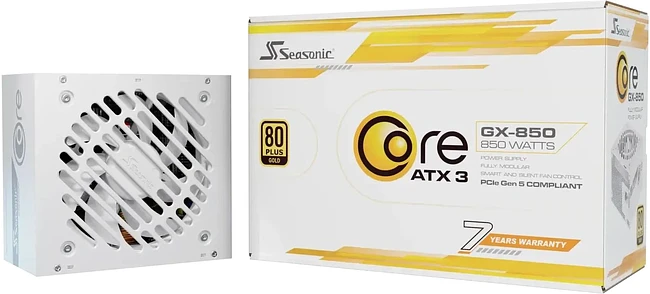 Блок питания SeaSonic Core GX-850 ATX 3.1 850W White