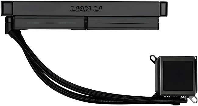Кулер для процессора Lian Li Galahad II LCD 280 Black (G89.GA2ALCD28B.00)
