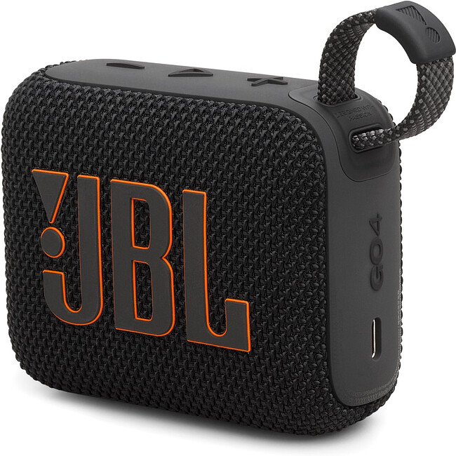 Беспроводная колонка JBL Go 4 Black (JBLGO4BLK)