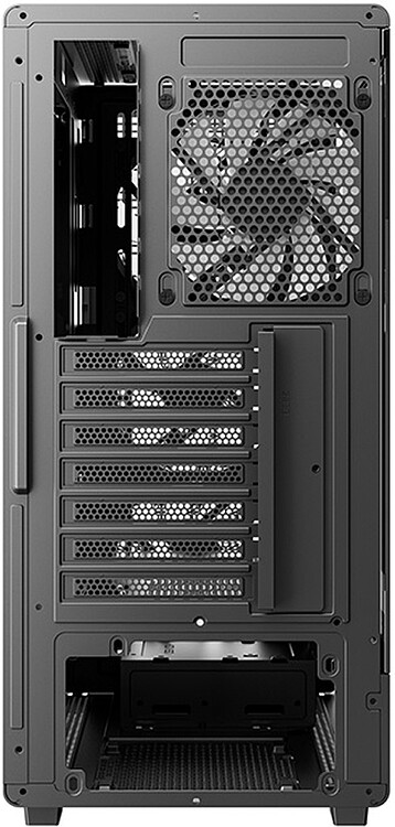 Корпус DeepCool CC550 4F ATX без БП черный (R-CC550BKANA4-G)