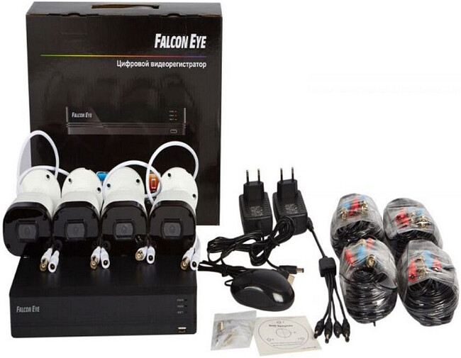 Комплект видеонаблюдения Falcon Eye KIT Дача SMART (FE-104MHD)