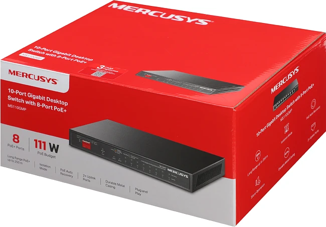 Коммутатор Mercusys MS110GMP