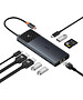 USB-хаб Baseus Metal Gleam BS-OH083 Cosmic Black (B00061800123-00)